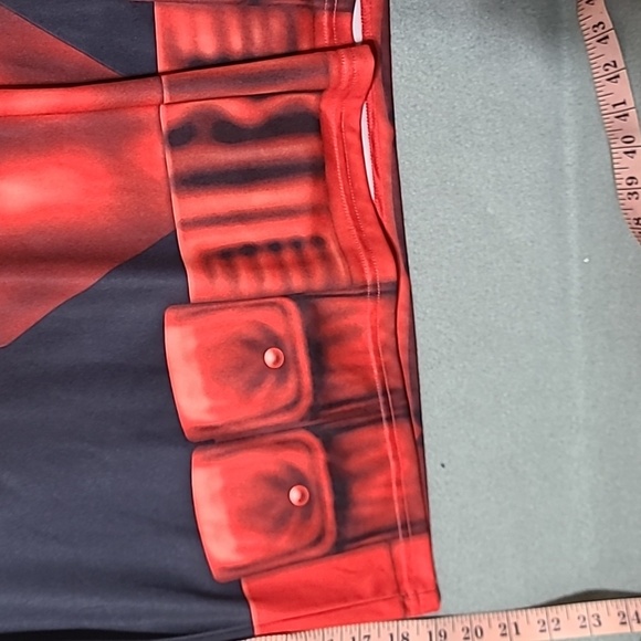 MARVEL DEADPOOL Men's Novelty Athletic Costume Shirt - Size XXL NEW WITH TAGS - Picture 6 of 15